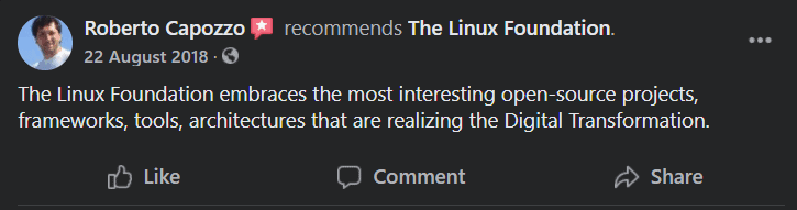 Linux Foundation Training User Reviews