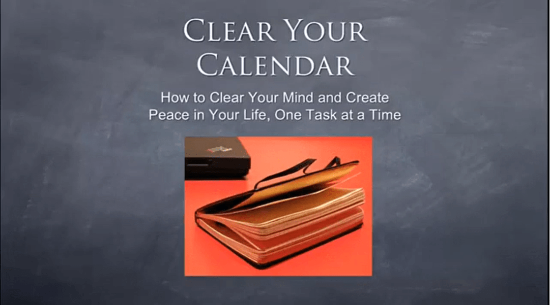 Clear Your Calendar