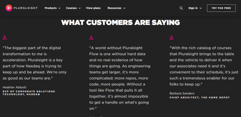 Pluralsight-Customer-Reviews