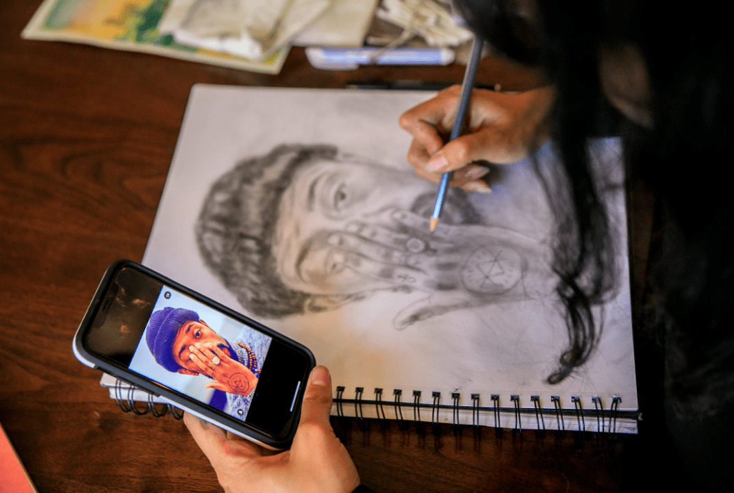 Sketching - Hobbies for Men Over 50