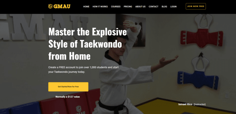 GMAU Master the Explosive Style of Taekwondo
