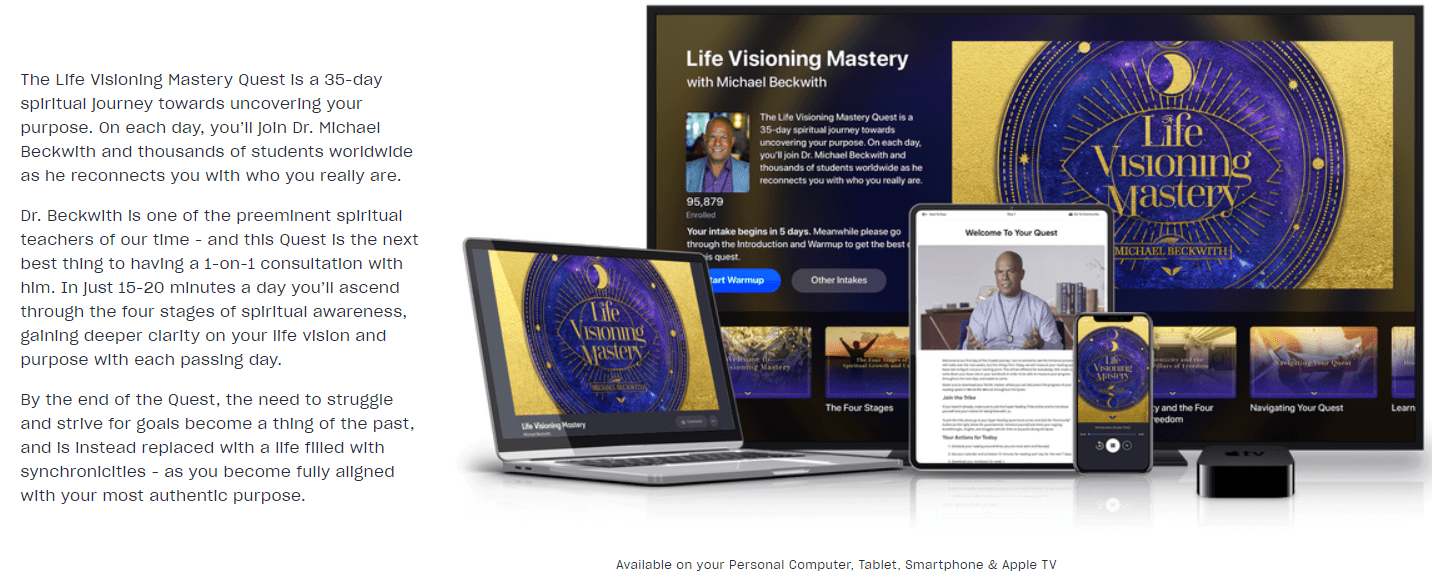 Life Visioning Mastery Course