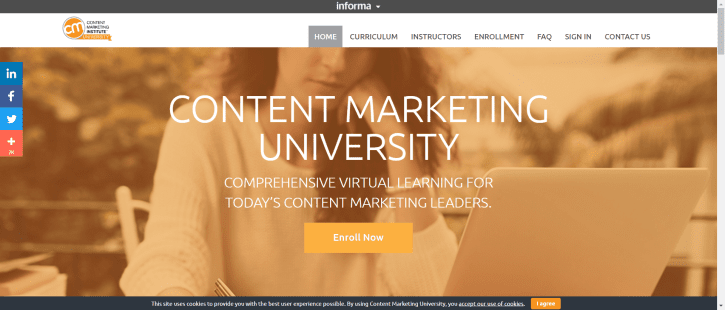 Content marketing instuitute- best content writing courses